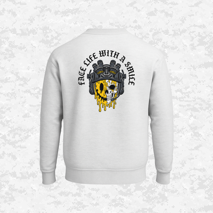 Face Life with a Smile #3 | Sweatshirt