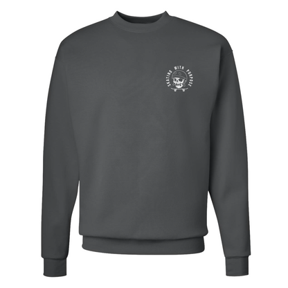 Skating With Purpose - Marine in Skate (marpat desert) Sweatshirt