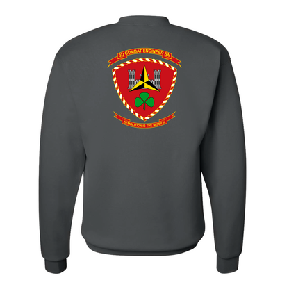 3rd Combat Engineer Battalion Unit ¨Demolition Is The Mission¨ Sweatshirts