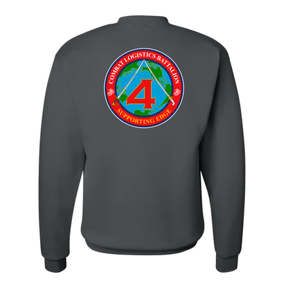 Combat Logistics Battalion 4 Unit ¨The Supporting Edge¨ Sweatshirts