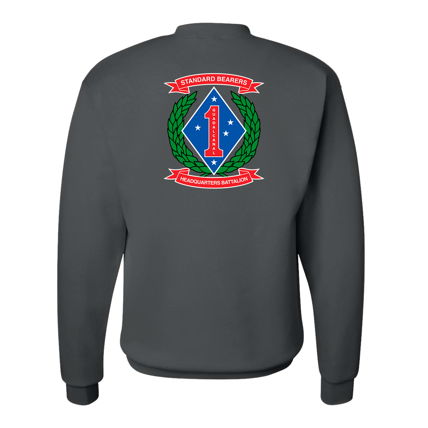 Headquarters Battalion 1st Marine Division Unit ¨Standard Bearers¨ Sweatshirts