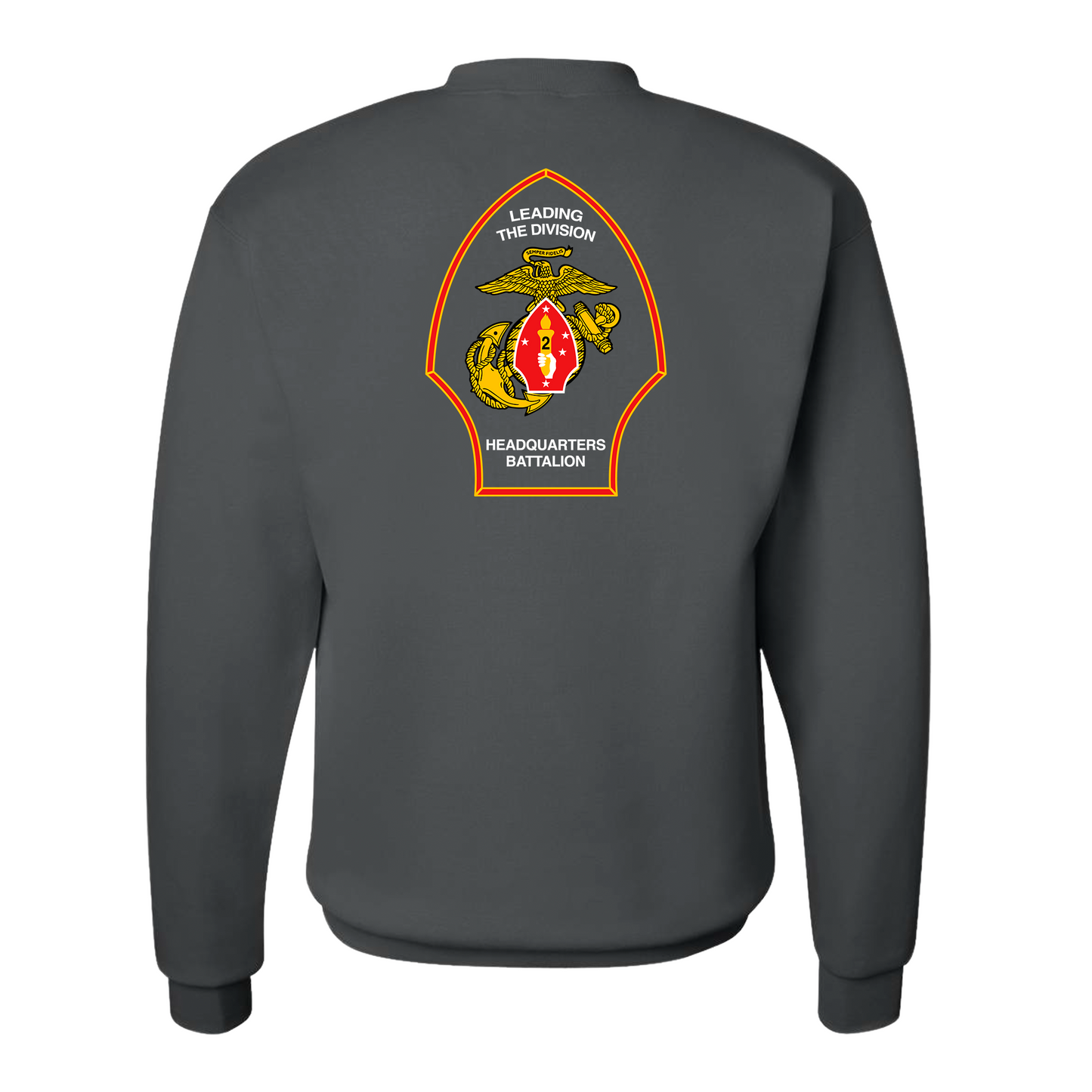 Headquarters Battalion 2nd Marine Division Unit ¨ The Silent Second¨ Sweatshirts