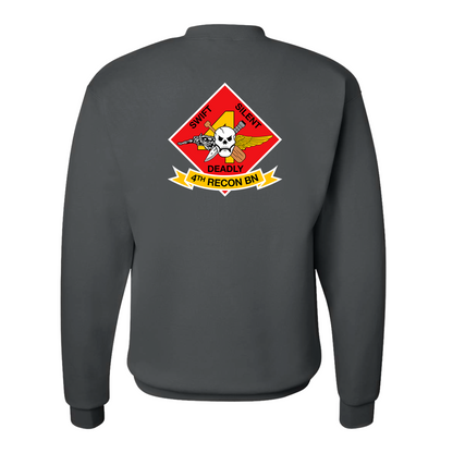 4th Reconnaissance Battalion Unit ¨Swift, Silent, Deadly¨ #2 Sweatshirt