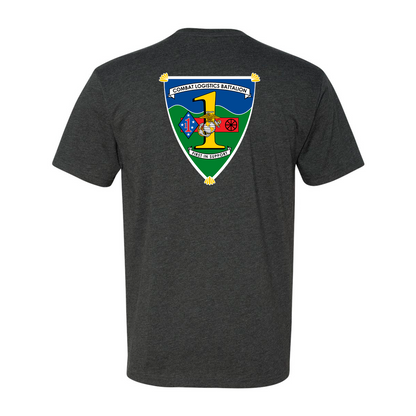 Combat Logistics Battalion 1 Unit ¨First In Support¨ Shirt