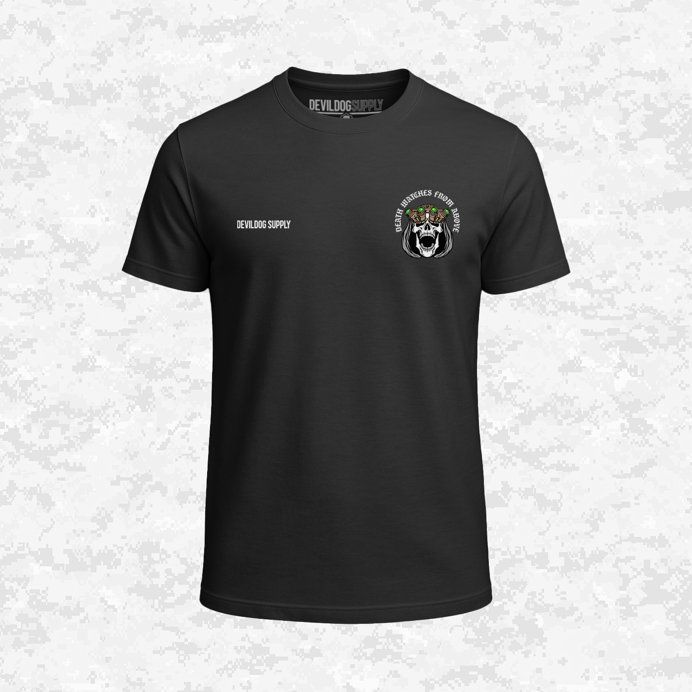 Death Watches From Above | Global Overwatch | T-shirt