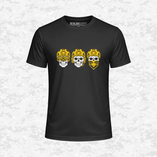 Shadow Discipline: Sight, Sound, Speech | DRIFIT Shirt