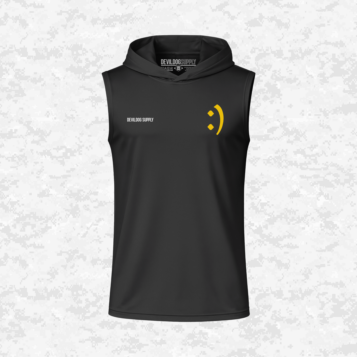 Face Life with a Smile #2 | DRIFIT Sleeveless, Tank, Sleeveless Hoodie