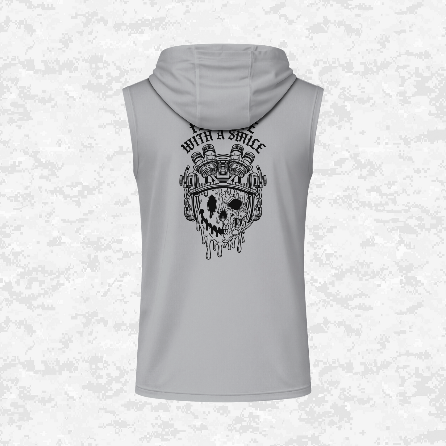 Face Life with a Smile #2 | DRIFIT Sleeveless, Tank, Sleeveless Hoodie