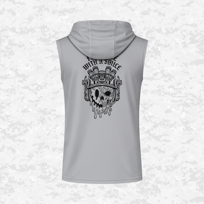 Face Life with a Smile #2 | DRIFIT Sleeveless, Tank, Sleeveless Hoodie
