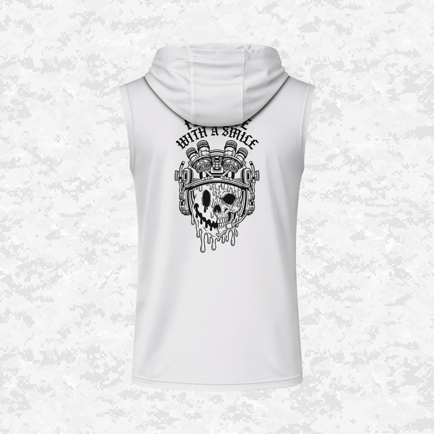 Face Life with a Smile #2 | DRIFIT Sleeveless, Tank, Sleeveless Hoodie