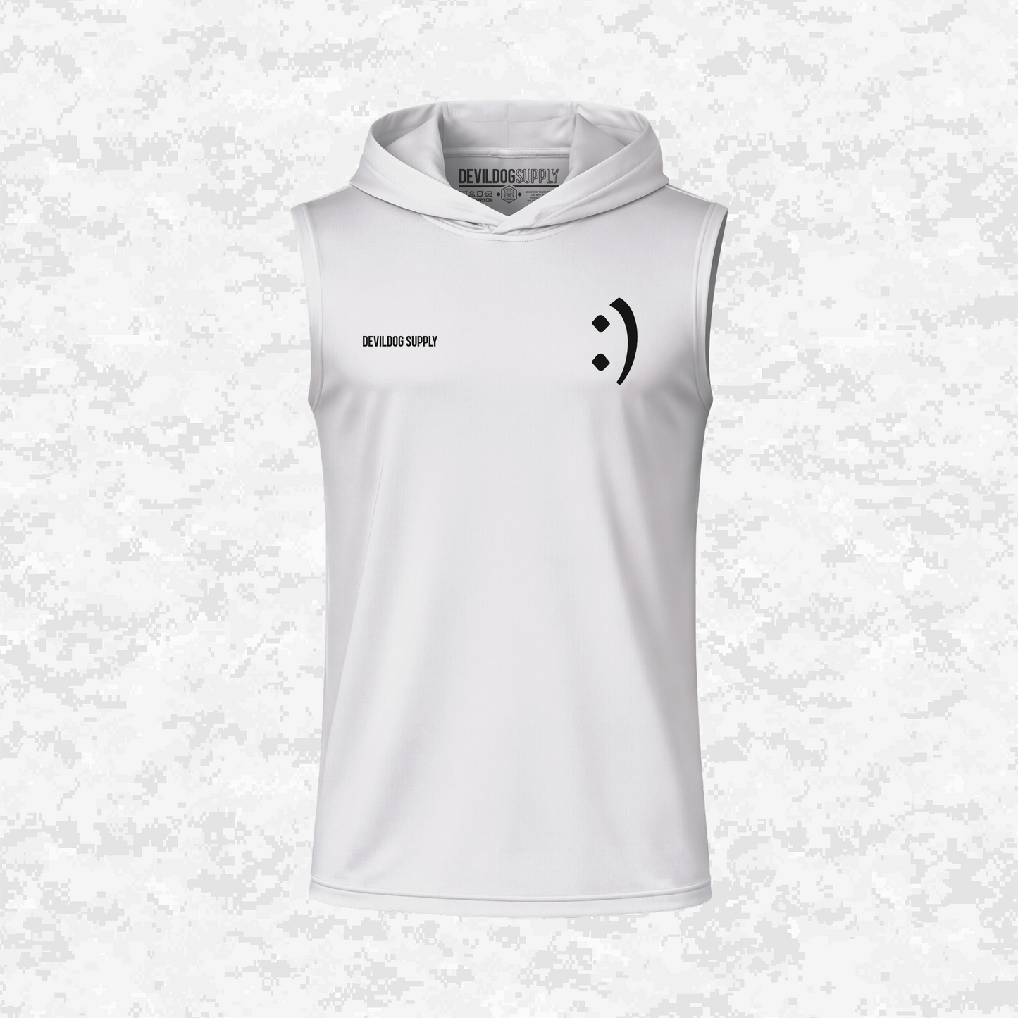 Face Life with a Smile #2 | DRIFIT Sleeveless, Tank, Sleeveless Hoodie