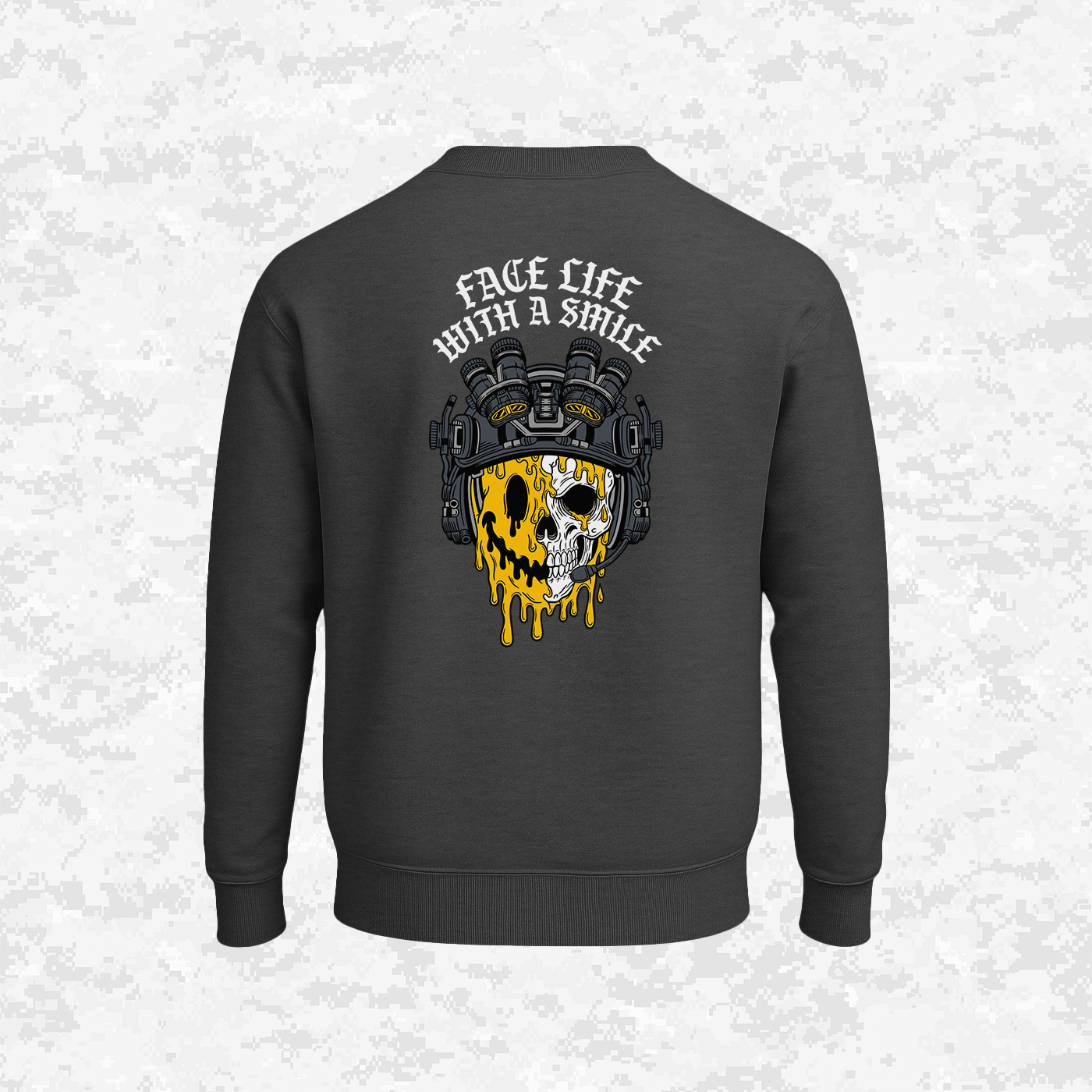 Face Life with a Smile #2 | Sweatshirt