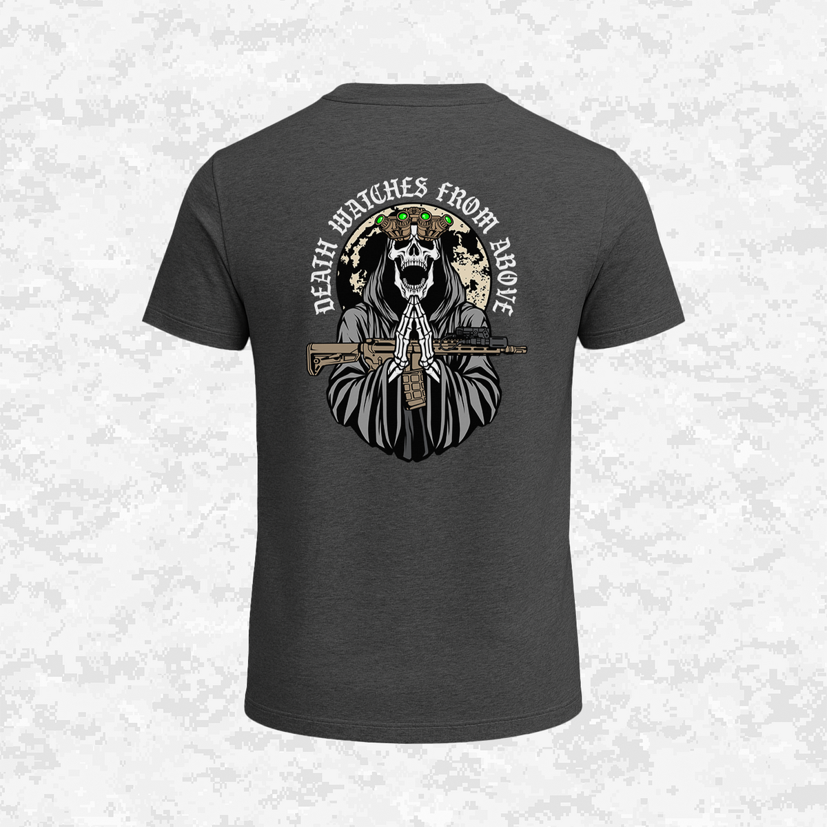 Death Watches From Above | Global Overwatch | T-shirt – DEVILDOG