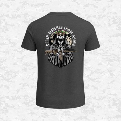 Death Watches From Above | Global Overwatch | T-shirt
