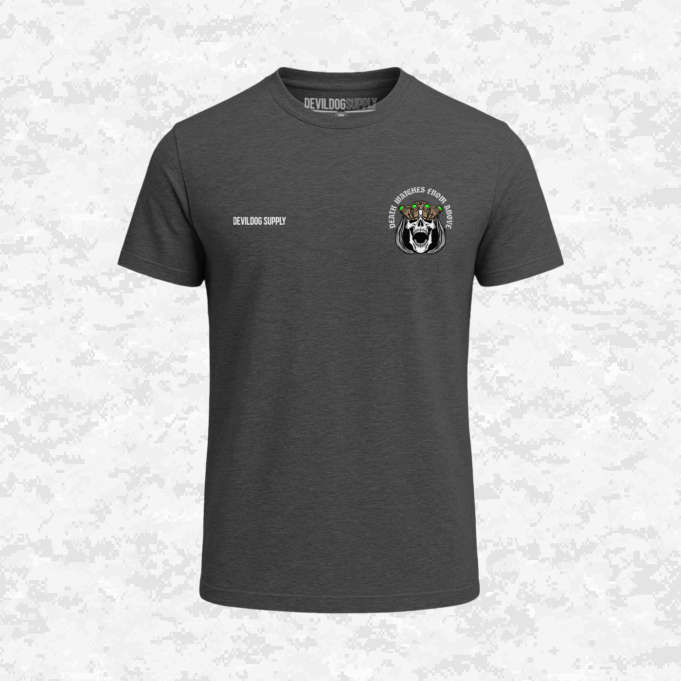 Death Watches From Above | Global Overwatch | T-shirt
