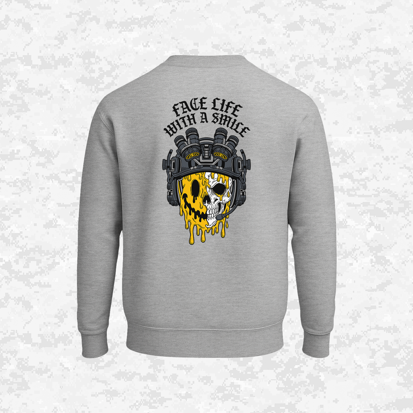 Face Life with a Smile #2 | Sweatshirt
