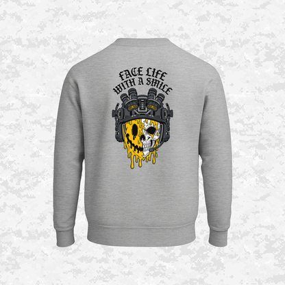 Face Life with a Smile #2 | Sweatshirt