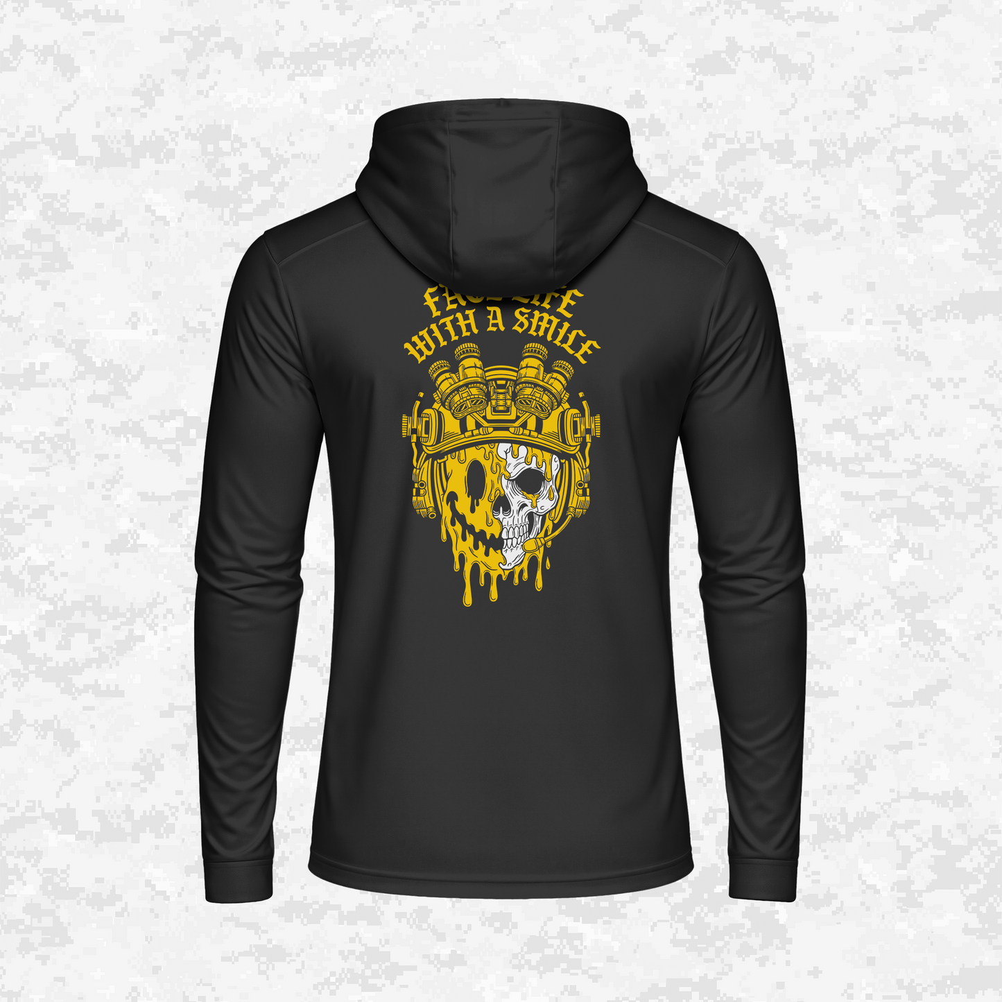 Face Life with a Smile #2 | DRIFIT Long sleeve, Hoodie