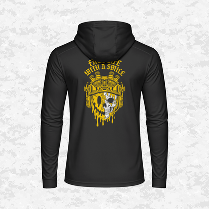 Face Life with a Smile #2 | DRIFIT Long sleeve, Hoodie