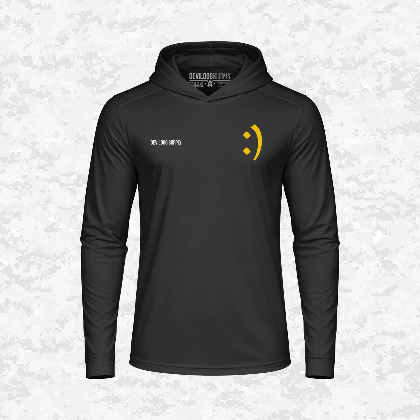 Face Life with a Smile #2 | DRIFIT Long sleeve, Hoodie