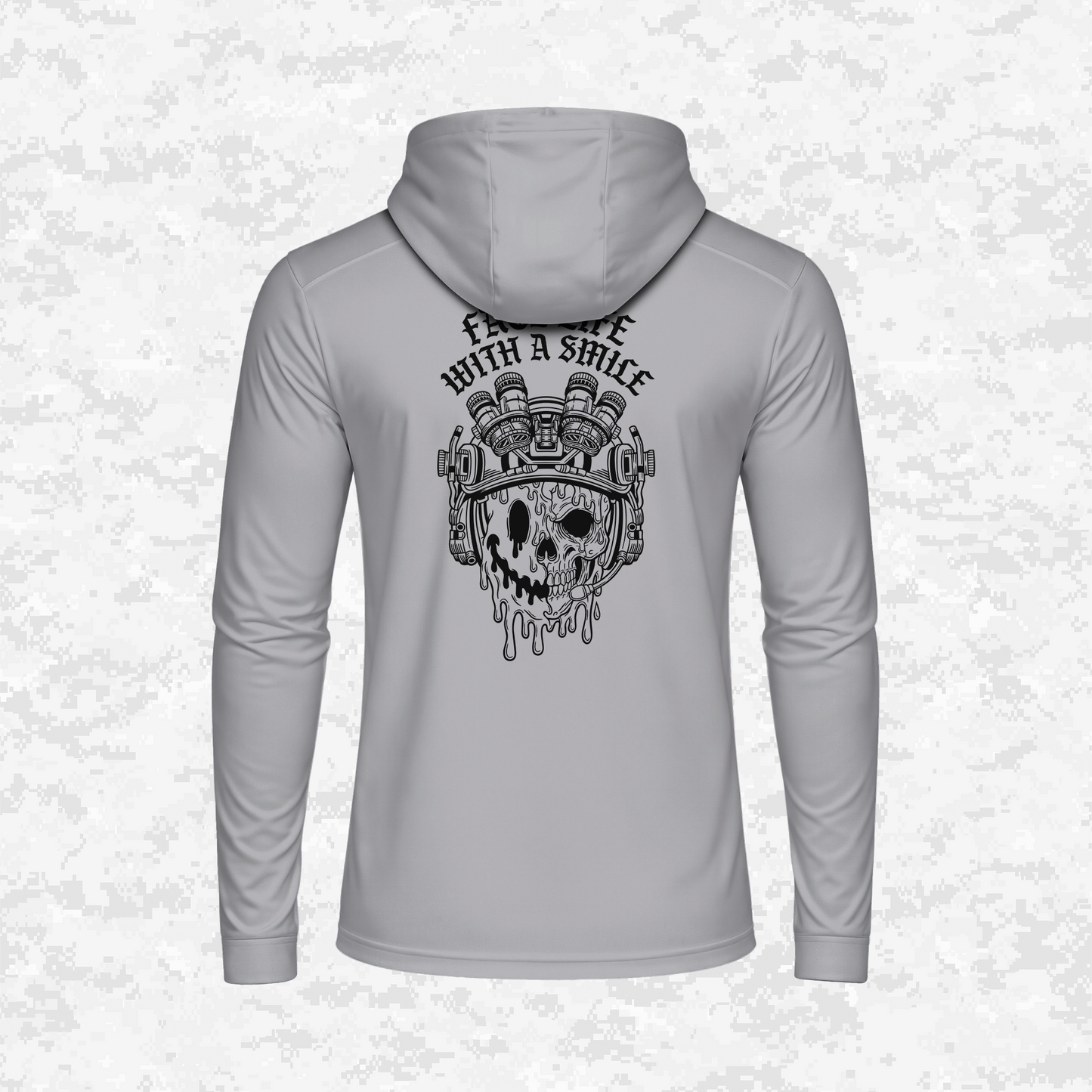 Face Life with a Smile #2 | DRIFIT Long sleeve, Hoodie