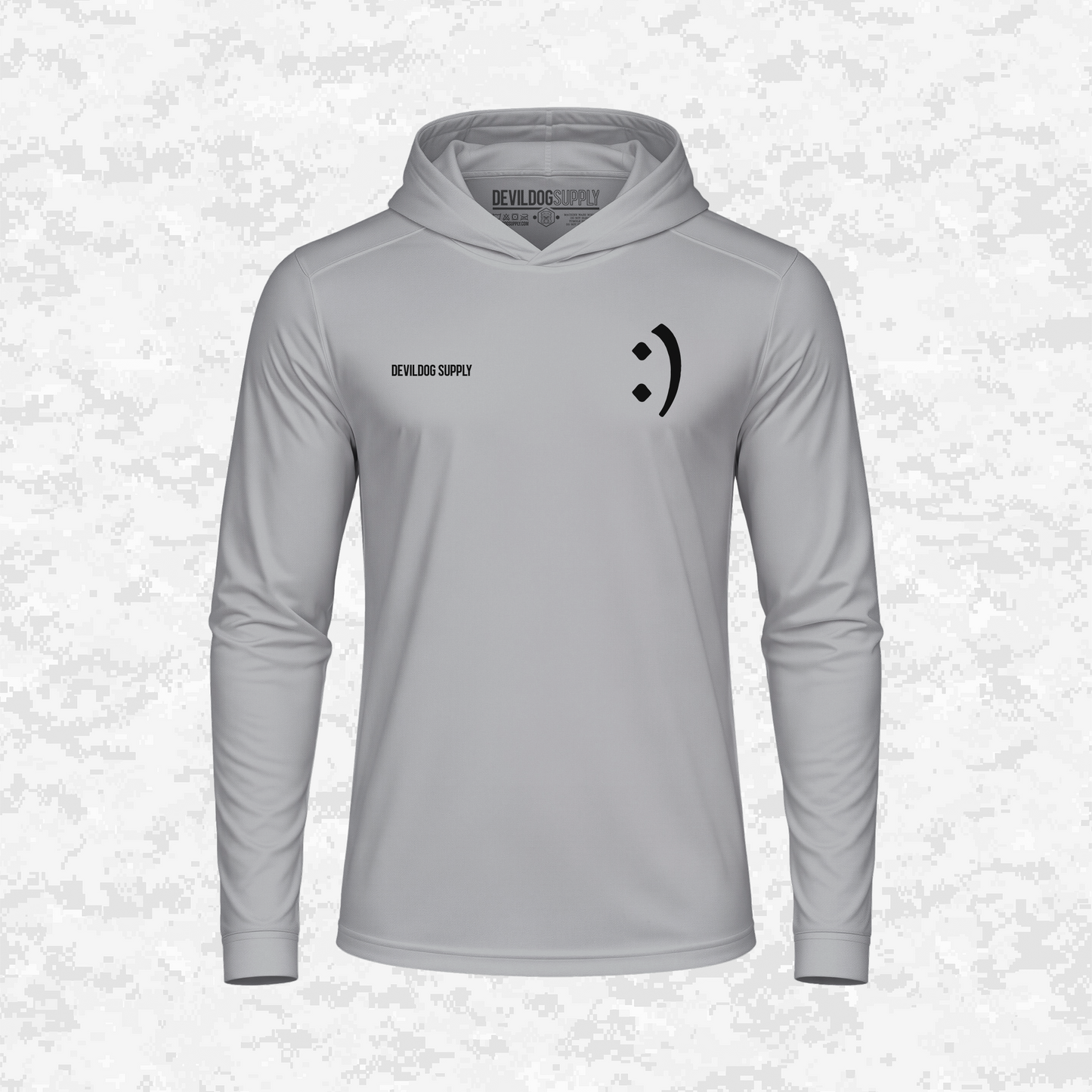 Face Life with a Smile #2 | DRIFIT Long sleeve, Hoodie