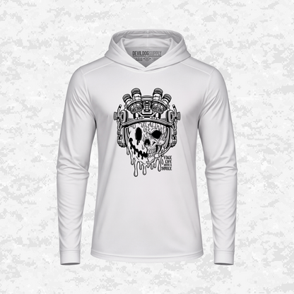 Face Life with a Smile | Tactical Skull | DRIFIT Long sleeve, Hoodie