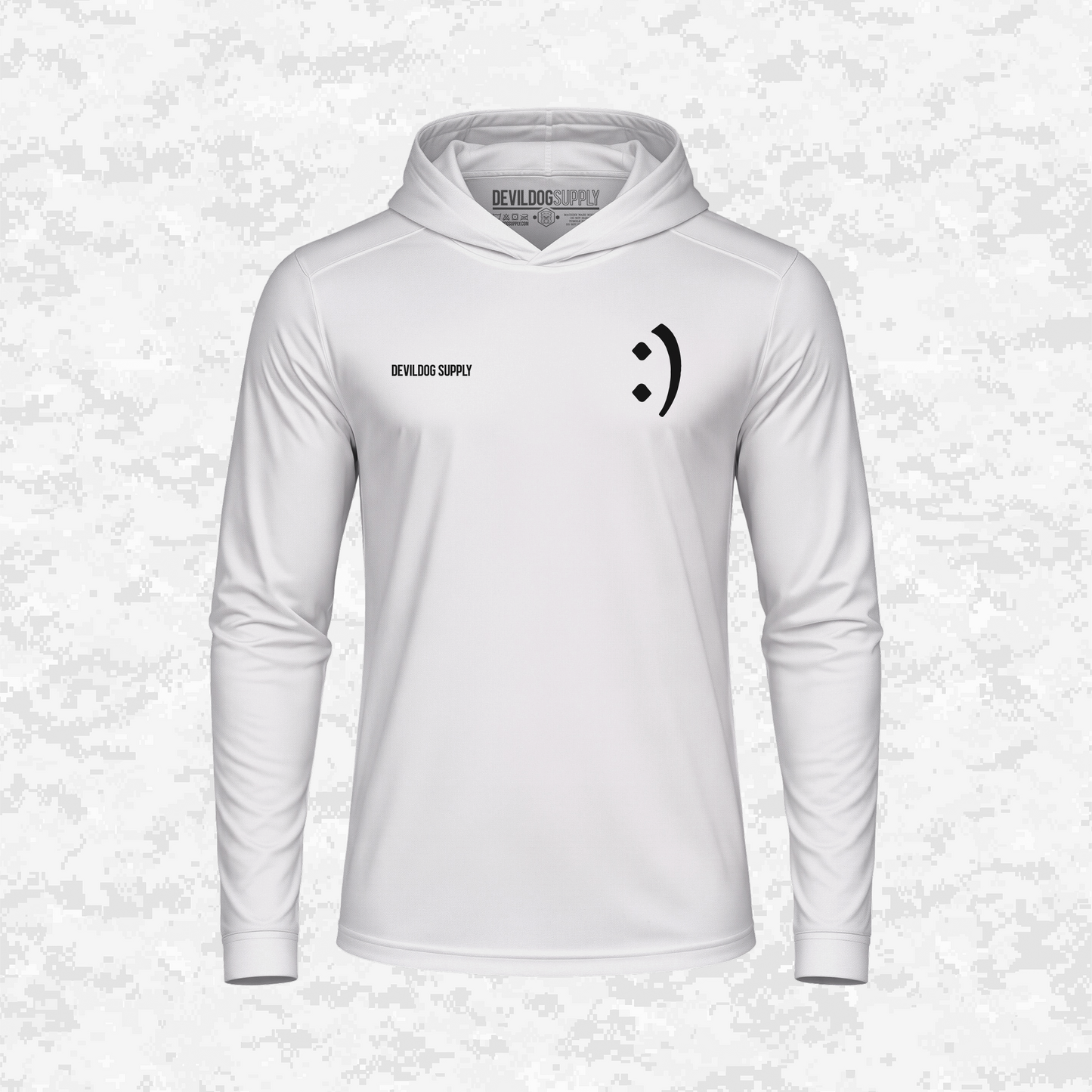 Face Life with a Smile #2 | DRIFIT Long sleeve, Hoodie