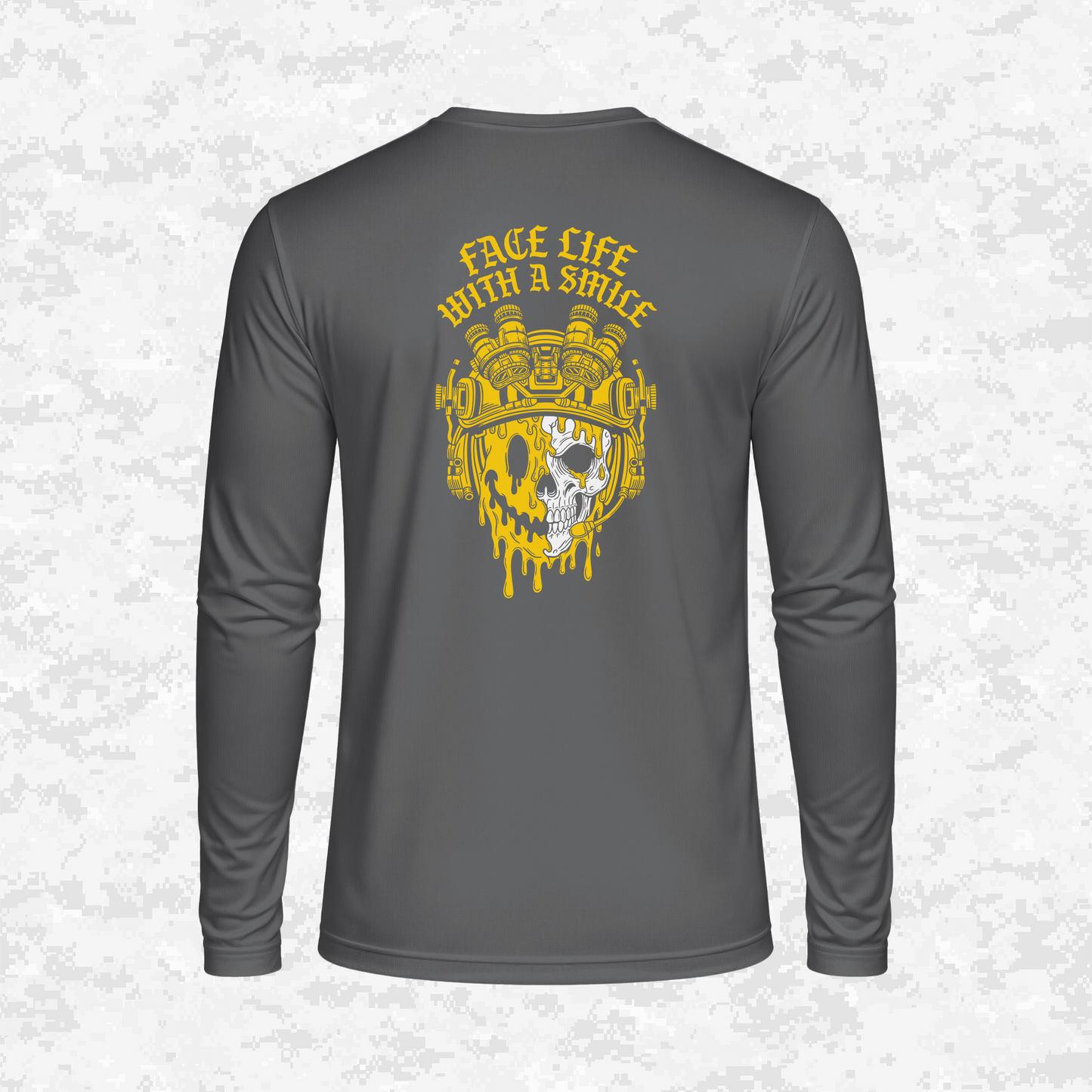 Face Life with a Smile #2 | DRIFIT Long sleeve, Hoodie