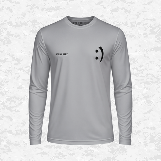 Face Life with a Smile #3 | DRIFIT Long sleeve, Hoodie