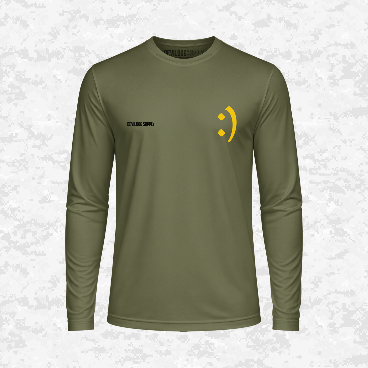 Face Life with a Smile #2 | DRIFIT Long sleeve, Hoodie