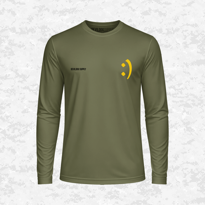 Face Life with a Smile #2 | DRIFIT Long sleeve, Hoodie