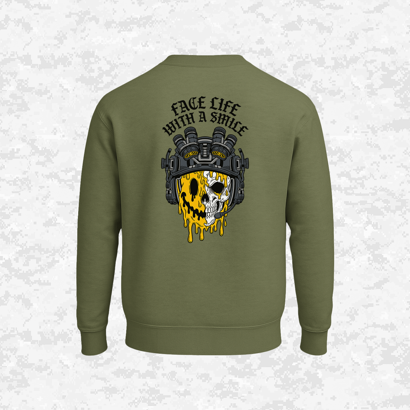 Face Life with a Smile #2 | Sweatshirt