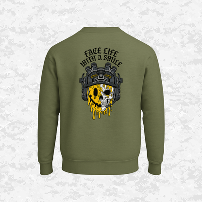 Face Life with a Smile #2 | Sweatshirt