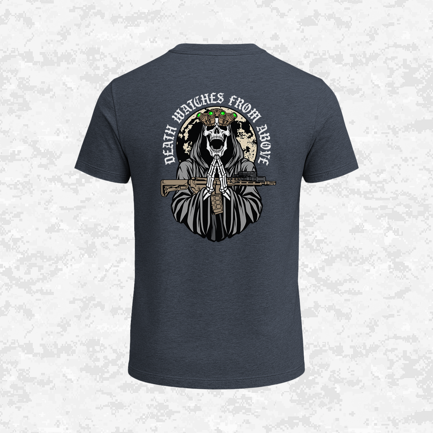 Death Watches From Above | Global Overwatch | T-shirt