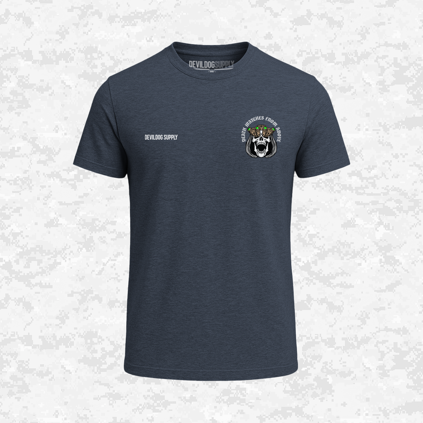 Death Watches From Above | Global Overwatch | T-shirt