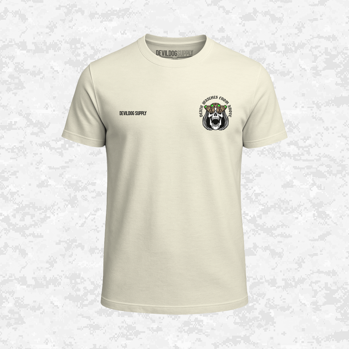 Death Watches From Above | Global Overwatch | T-shirt