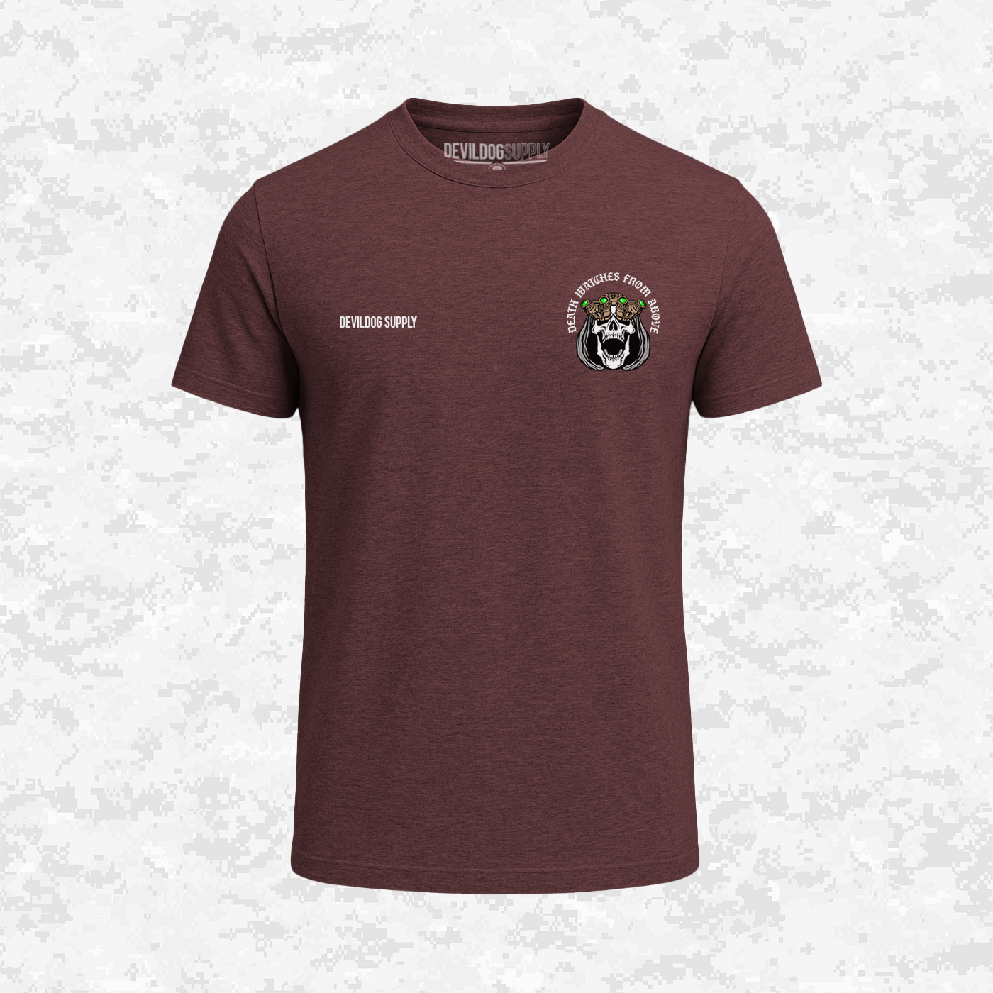 Death Watches From Above | Global Overwatch | T-shirt