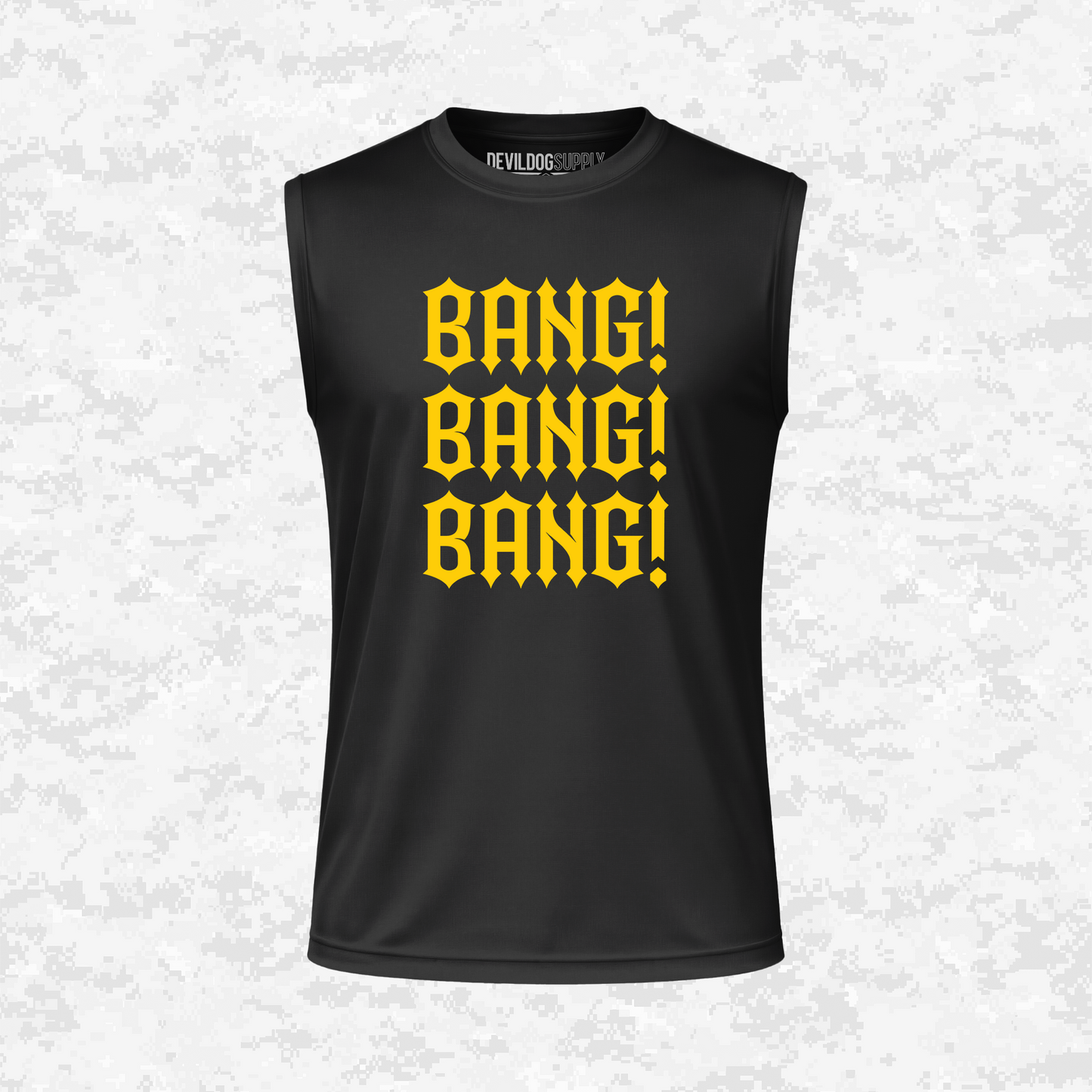 Bang! Bang! Bang! | DRIFIT Sleeveless, Tank, Sleeveless Hoodie