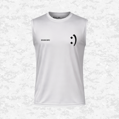 Face Life with a Smile #2 | DRIFIT Sleeveless, Tank, Sleeveless Hoodie