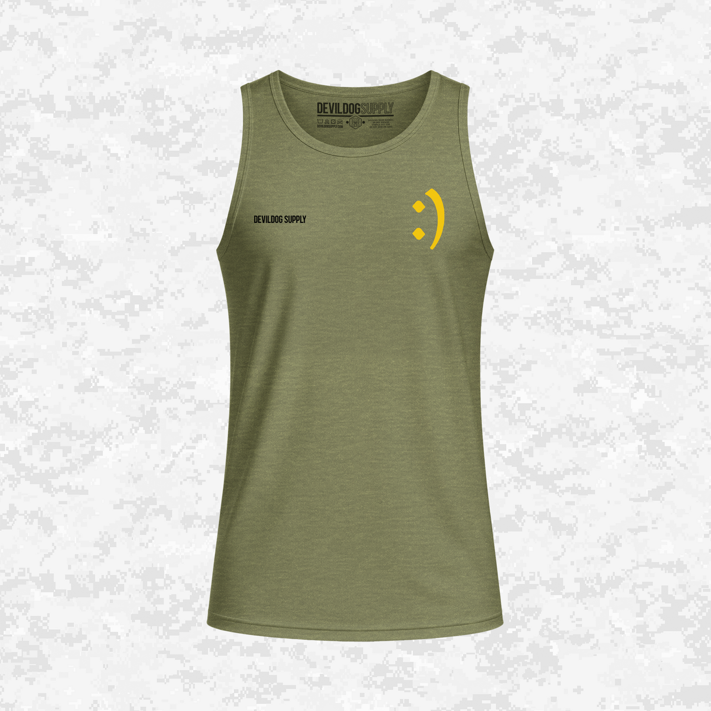 Face Life with a Smile #2 | DRIFIT Sleeveless, Tank, Sleeveless Hoodie