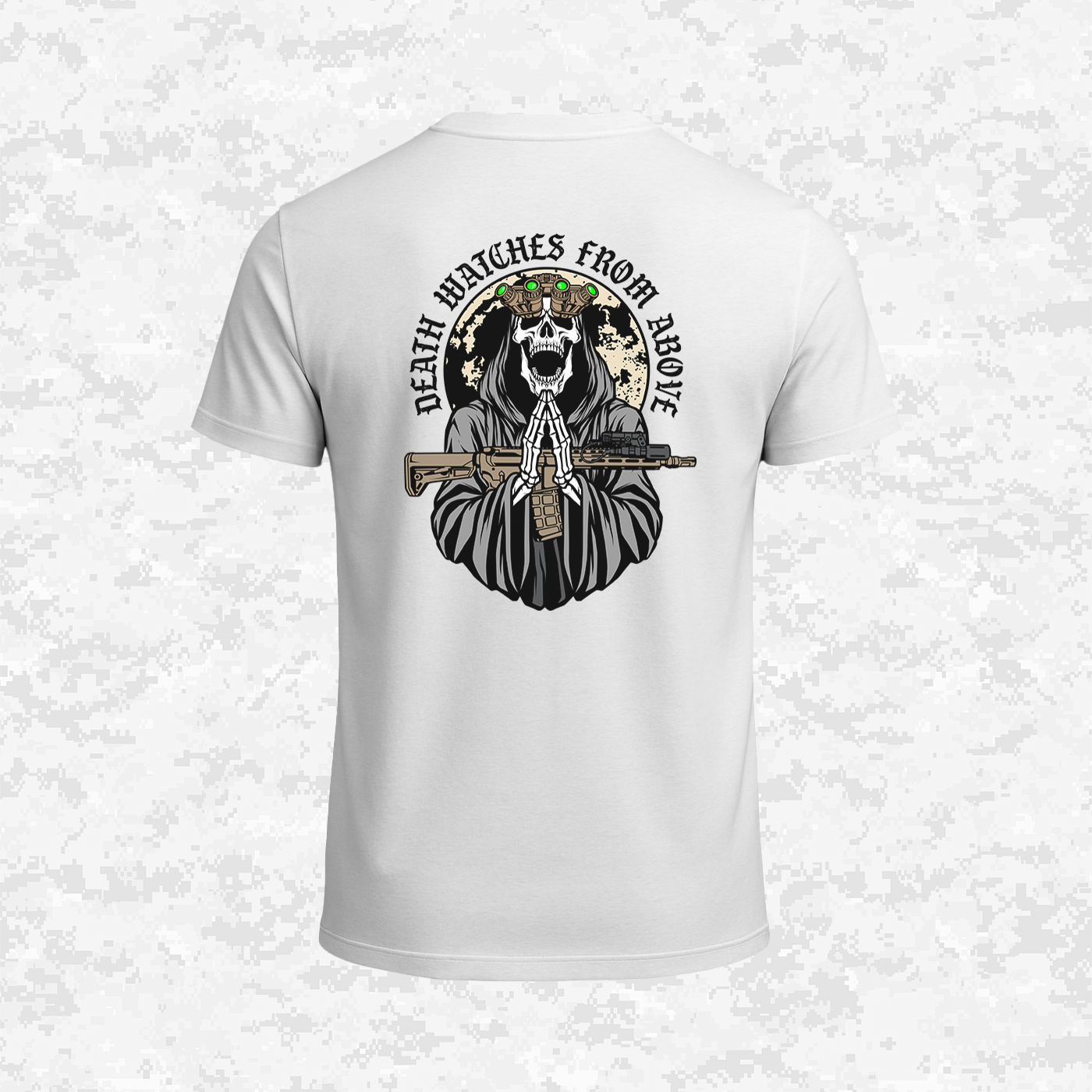 Death Watches From Above | Global Overwatch | T-shirt