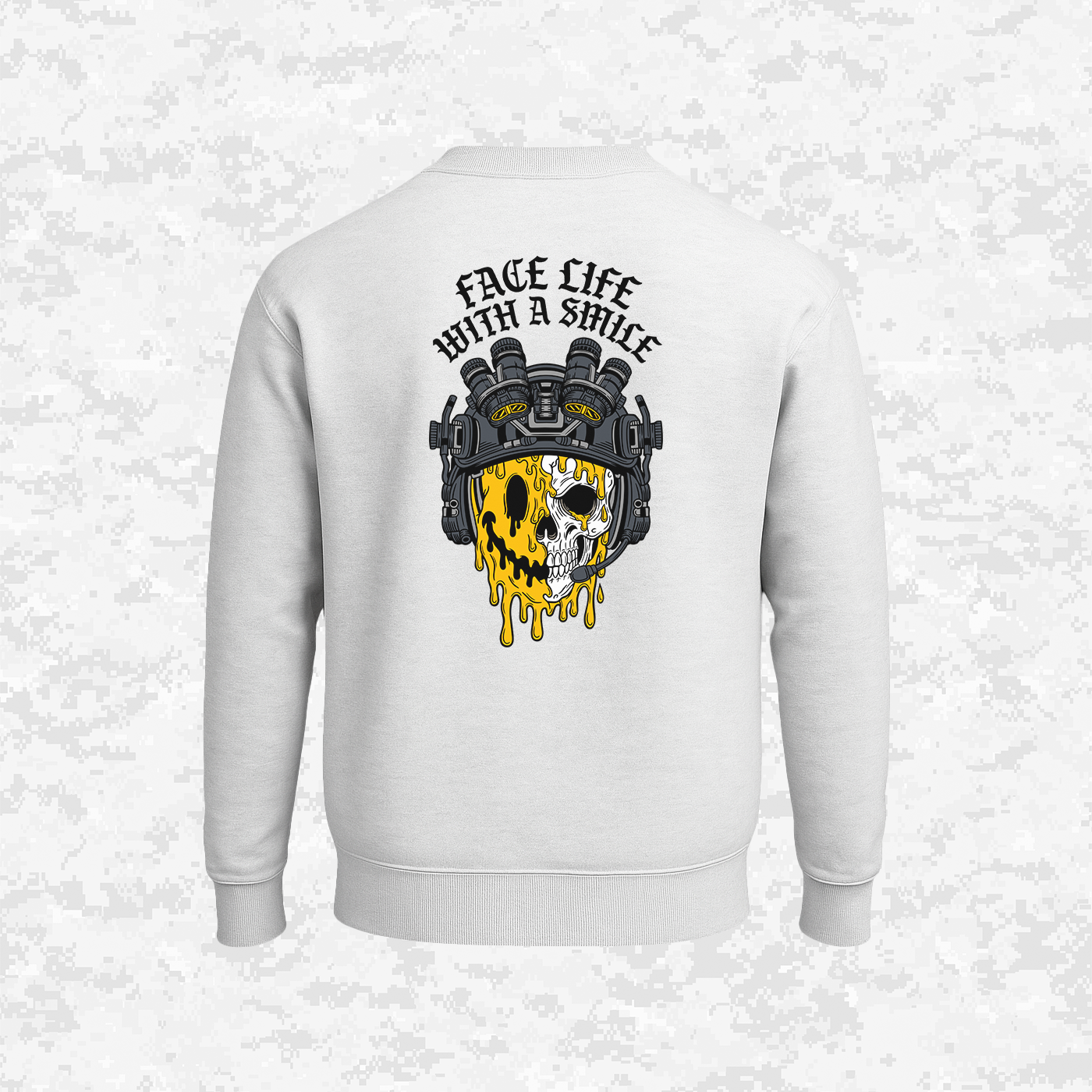Face Life with a Smile #2 | Sweatshirt