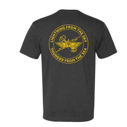 4th ANGLICO | Lightning From The Sky, Thunder From The Sea | T-shirt