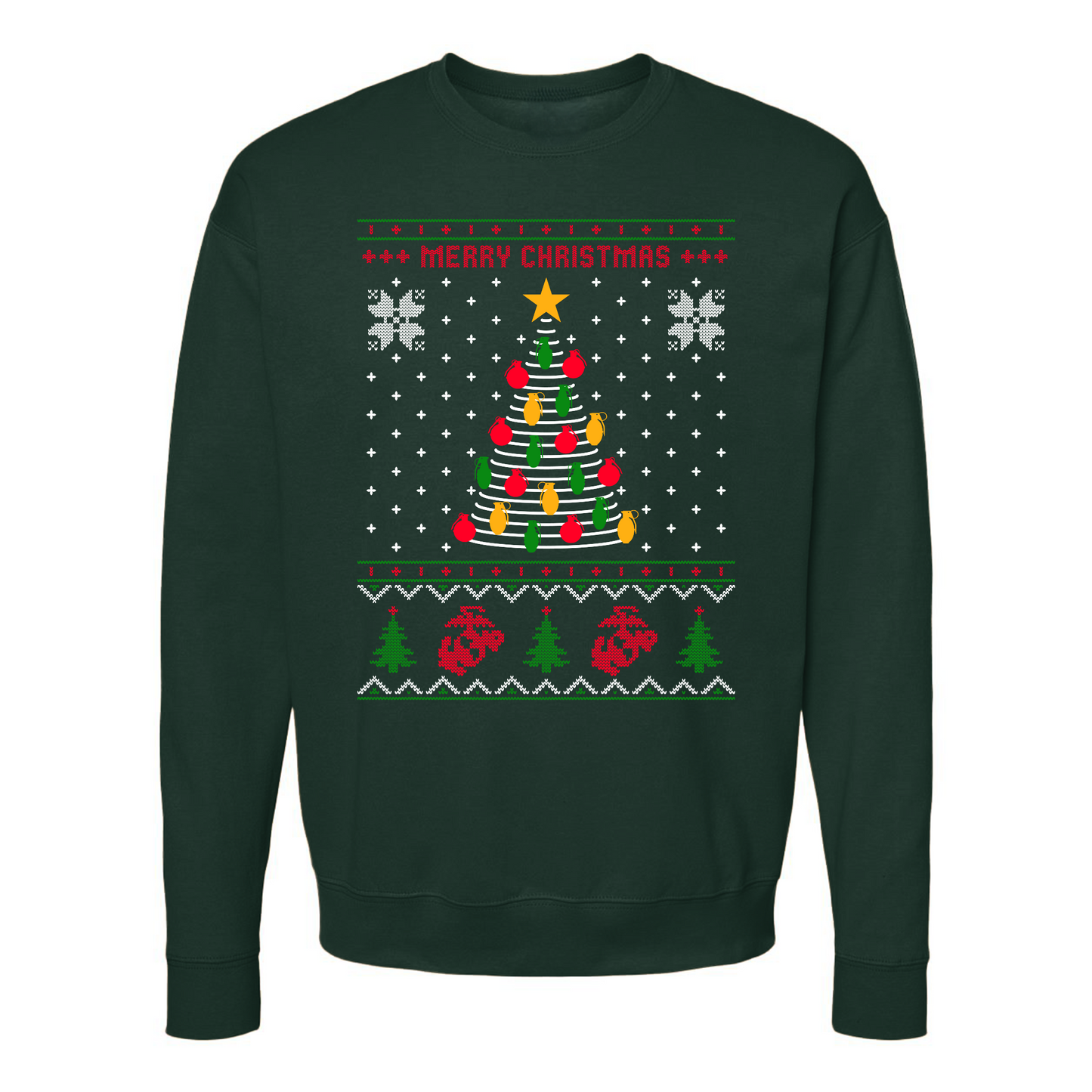 Merry Explosive Ugly Christmas Sweater