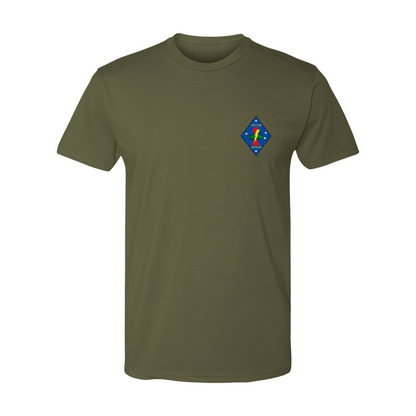 1st Tank Battalion Unit "1st Tanks", USMC T-Shirt