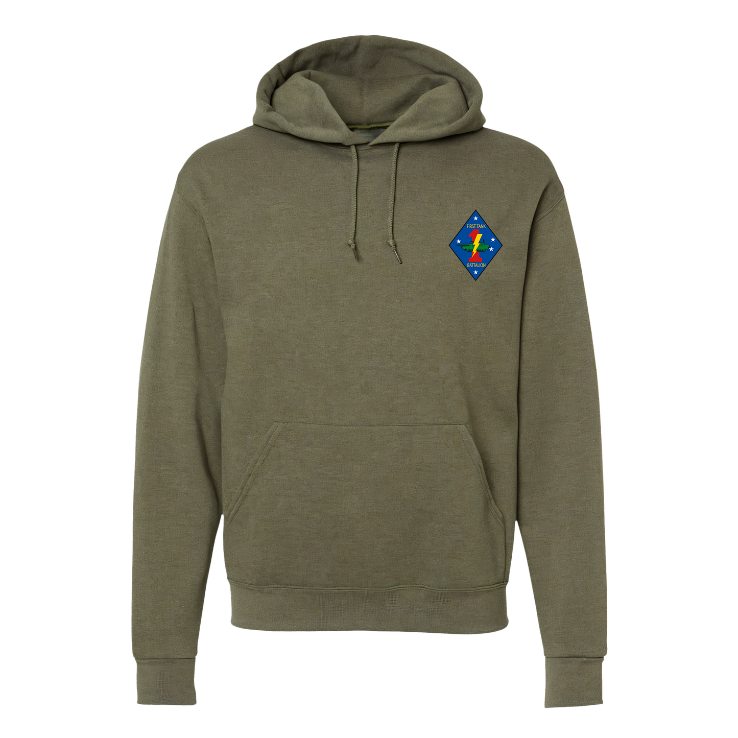 1st Tank Battalion Unit "1st tanks", USMC Hoodie