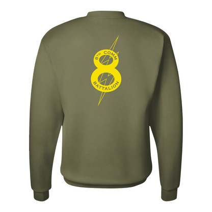 8th Communication Battalion, II Marine Expeditionary Marine, 8th comm Sweatshirt