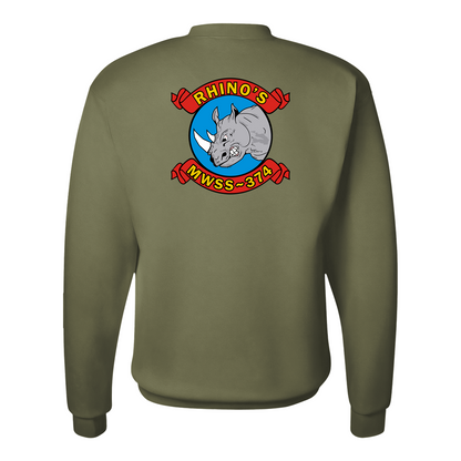 MWSS-374 "RHINO'S", Marine Wing Support Squadron-374, Sweatshirt
