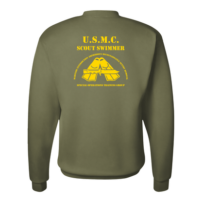USMC Scout Swimmer, Especial Operations Training Group, Sweatshirt